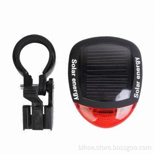 Environmental protection energy-saving solar bicycle taillight, free charging type mountain bike tai